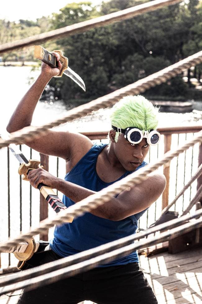 Espirito do Espadachim - Samuel D como Zoro