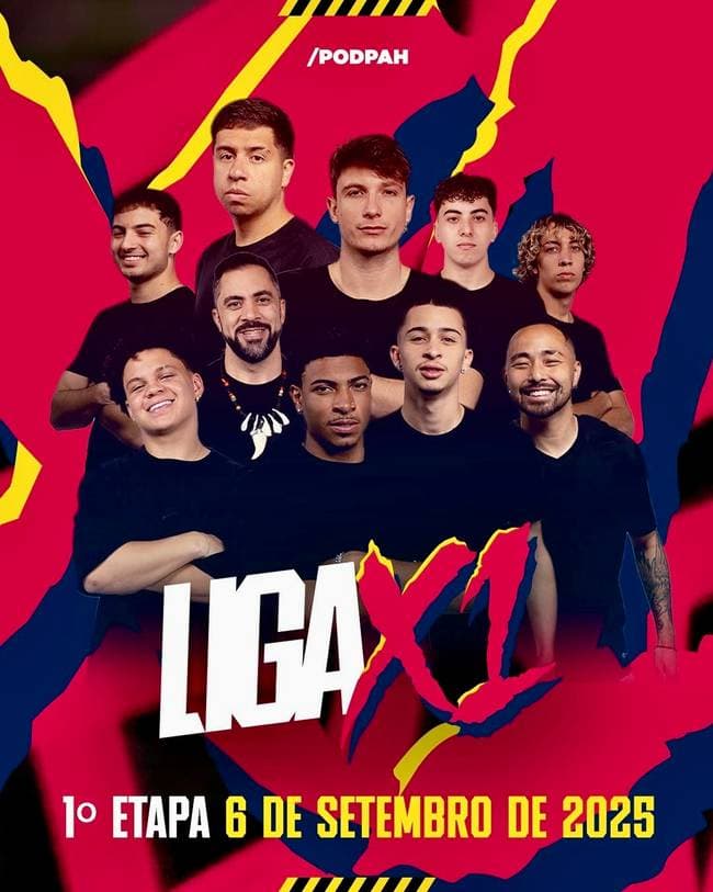 Liga de X1 Podpah - 1ª Rodada 06-09-2025