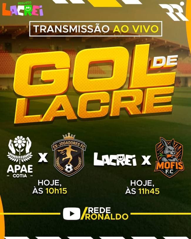 Gol de lacre - APAE